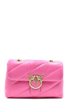 PINKO | Pinko Womens Pink Shoulder Bag商品图片,满$175享8.9折, 满折