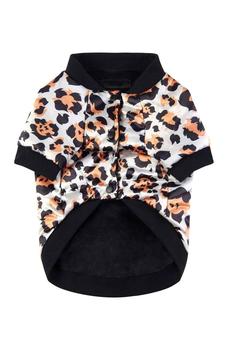 商品FRESH PAWZ | Leopard Print Satin Jacket | Dog Clothing - Large,商家Nordstrom Rack,价格¥242图片