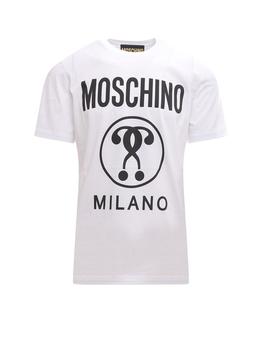 推荐Moschino Logo Printed Crewneck T-Shirt商品