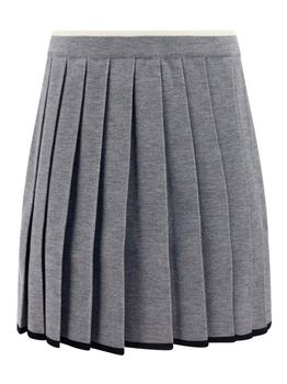 Thom Browne | Thom Browne Pleated Mini Skirt商品图片,6.4折起