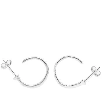 推荐Pearls Before Swine Textured Hoops Earrings商品