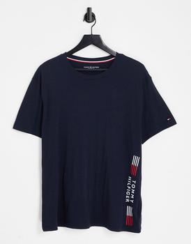 Tommy Hilfiger | Tommy Hilfiger loungewear t-shirt in navy co-ord商品图片,7.5折