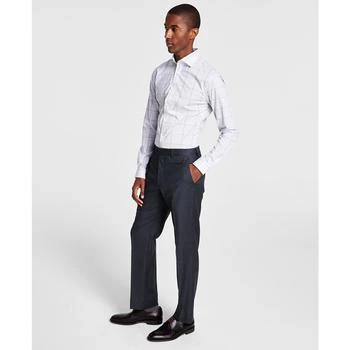 推荐Men's Classic-Fit Wool Stretch Solid Suit Pants商品