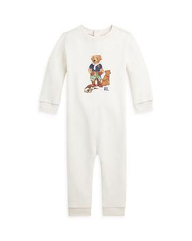 ralph lauren bear, Ralph Lauren | Boys' Polo Bear Fleece Coverall - Baby商品图片 独家减免邮费