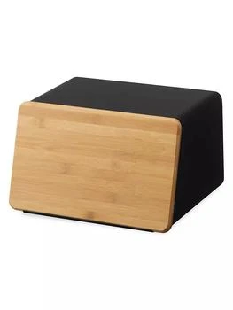 Yamazaki | Bread Box with Cutting Board Lid,商家Saks Fifth Avenue,价格¥522