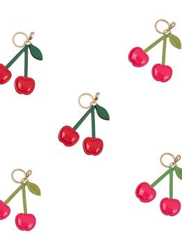 商品LOVE CHARM | Cherry Key Ring - Pink / Red,商家W Concept,价格¥375图片