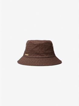 Michael Kors | Logo Print Organic Cotton Blend Bucket Hat商品图片,5折起