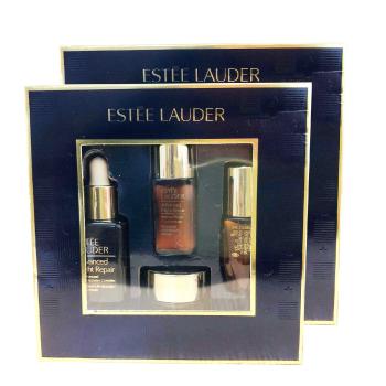 Estée Lauder | 【2件包邮装】ESTEE LAUDER 雅诗兰黛护肤套盒（小棕瓶15ml+高机能精华5ml+蓝光眼霜5ml+二合一眼精华5ml）*2商品图片,9.6折×额外8折, 包邮包税, 额外八折