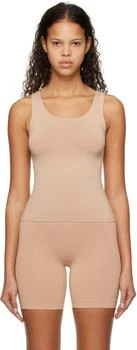 SKIMS | Beige Soft Smoothing Seamless Tank Top 7.5折, 独家减免邮费