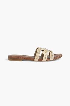 sam edelman bay, Sam Edelman | Bay embellished faux leather sandals商品图片 5.4折