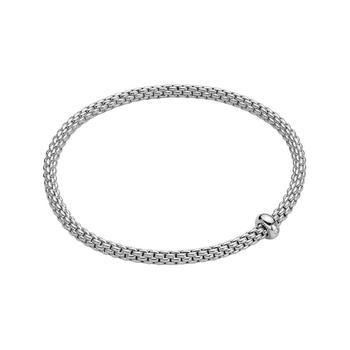 商品FOPE | FOPE 18k White Gold 0.01cttw Prima Bracelet Size Small BR710 BBRS WG,商家Jomashop,价格¥22538图片