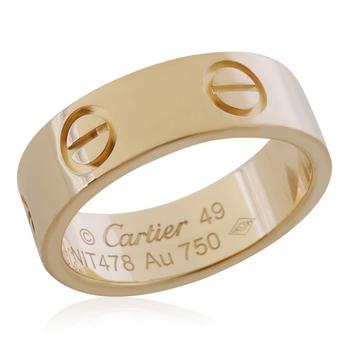 商品[二手商品] Cartier | Pre-Owned Cartier Love Ring in 18k Yellow Gold,商家Jomashop,价格¥12977图片