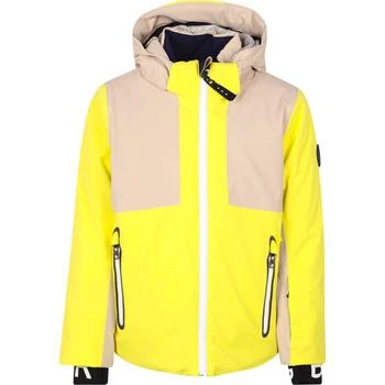 推荐Kids ski jacket vico in yellow and beige商品