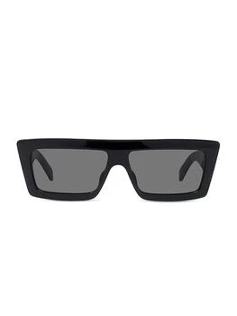 推荐57MM Flat-Top Rectangular Sunglasses商品