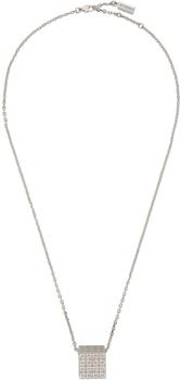 纪梵希项链真假, Givenchy | Silver G Square Necklace商品图片 