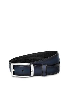 万宝龙皮带怎么选, MontBlanc | Men's Reversible Leather Belt商品图片 