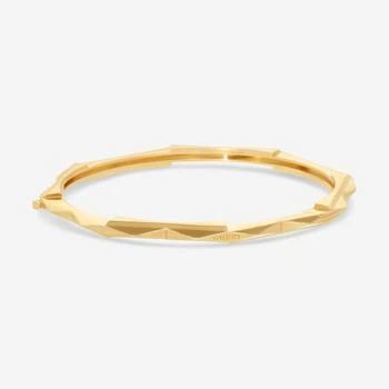 Gucci | Gucci Link to Love 18K Yellow Gold Bangle Bracelet YBA662253001016,商家Shopworn,价格¥32245