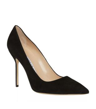 Manolo Blahnik直邮, Manolo Blahnik | Suede BB Pumps 105商品图片 6折