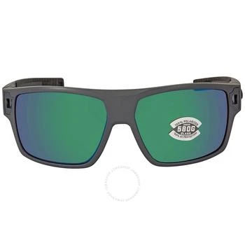 Costa Del Mar Costa Del Mar DIEGO Green Mirror Polarized Glass Men's Sunglasses DGO 98 OGMGLP 62