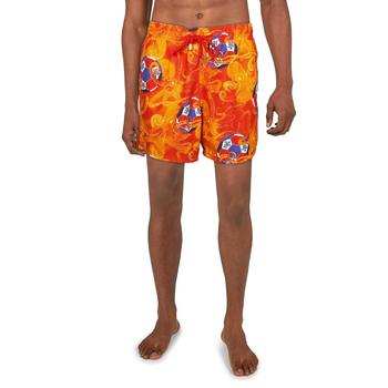 推荐Vilebrequin Mens Moorea Octopus Print Board Shorts Swim Trunks商品