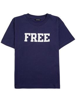Balenciaga | Balenciaga Kids Free Printed T-Shirt商品图片,6.7折