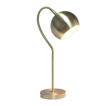 Elegant Designs | Half Moon Table Lamp. Antique Brass,商家Premium Outlets,价格¥602