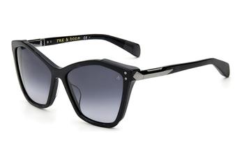 推荐Grey Gradient Geometric Ladies Sunglasses RNB 1045/G/S 06FQ/9O 57商品