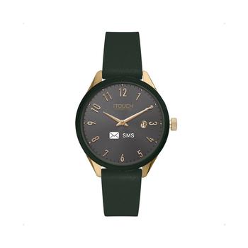 商品iTouch | Connected Unisex Olive Silicone Strap Smart Watch,商家Macy's,价格¥358图片