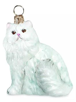 Joy To The World | Pet Set Persian Cat Glass Ornament,商家Saks Fifth Avenue,价格¥336