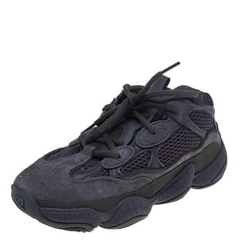 yeezy500, YEEZY | Yeezy x Adidas Grey Suede And Mesh Yeezy 500 Utility Low Top Sneakers Size 37 1/3商品图片 8.9折
