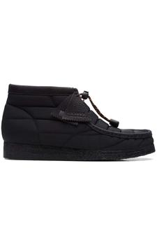 clarks wallabee, Clarks | (26168801) Wallabee Boots - Black Quilted商品图片 