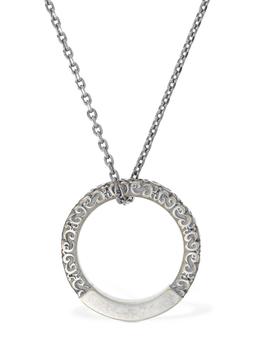 MAISON MARGIELA | Logo Necklace W/ Engraved Ring商品图片,额外8.5折, 额外八五折