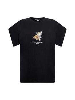 推荐Stella McCartney Tiger Printed Crewneck T-Shirt商品