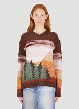 Acne Studios | Woodland Sweater in Brown商品图片,4折