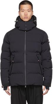 moncler羽绒服是什么牌子, Moncler | Blue Down Montgetech Jacket商品图片 