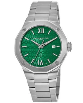 推荐Baume & Mercier Riviera Green Dial Steel Women's Watch 10683商品