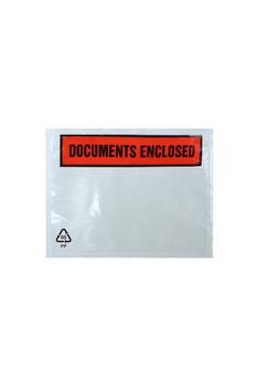 推荐Essentials Documents Enclosed Parcel Wallets (Clear) (A6) Clear (White)商品