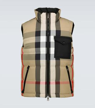 burberry羽绒服, Burberry | Romford双面羽绒马甲商品图片 