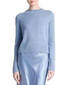 Vince | Plush Silk Crewneck Sweater 