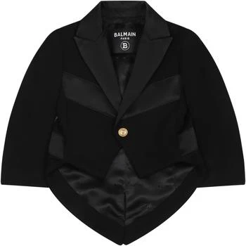Balmain | Black Jacket For Baby Boy,商家Italist,价格¥2600