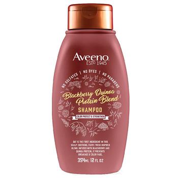 Aveeno | Blackberry Quinoa Protein Blend Shampoo商品图片,满$40享8折, 满折