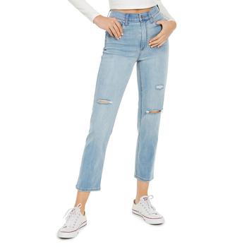 Celebrity Pink, Celebrity Pink | Celebrity Pink Womens Juniors Distressed Relaxed Slim Jeans商品图片 2.4折