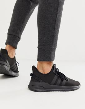 美国阿迪达斯, Adidas | adidas Originals U-Path Run trainers in triple black商品图片 6折
