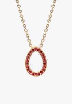 Fabergé | Sasha Ruby Egg Pendant Necklace in 18-karat Rose Gold,商家Thahab,价格¥31071