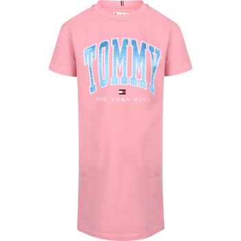 推荐Organic logo t shirt dress in pink商品