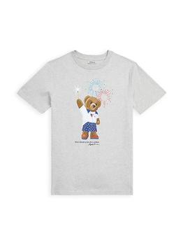 推荐Boy's Happy 4th Polo Bear T-Shirt商品