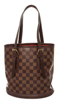 lv水桶包, [二手商品] Louis Vuitton | Louis Vuitton Damier Ebene Marais Bucket Bag商品图片 