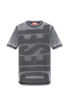 Diesel | Diesel Logo Printed Short-Sleeved T-Shirt 5.9折