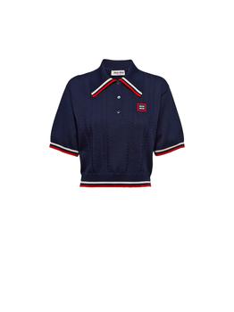 推荐Cropped Polo Shirt商品