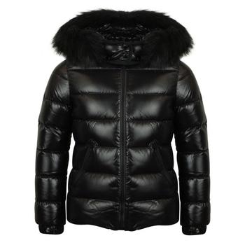 moncler bady, Moncler | Girls Black Bady Down Padded Faux Fur Jacket商品图片 额外9折, 额外九折